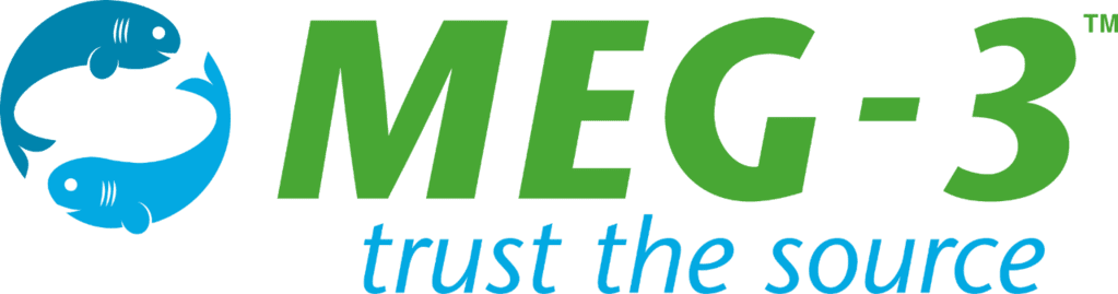 logotipo certificação MEG 3 renova be ômega 3
